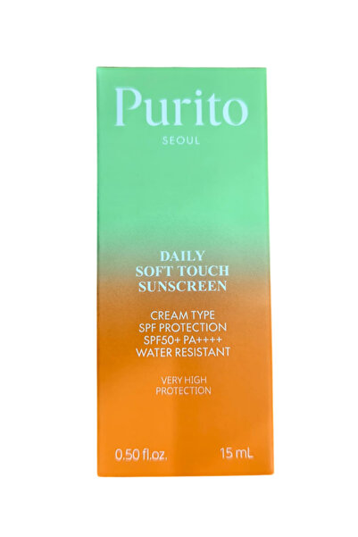 PURITO SEOUL Daily Soft Touch Sunscreen SPF50+ Water Resistant 15 ml