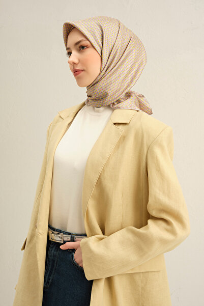 Armine وشاح حرير تويل 100% 9307D (T) (نوستالجي)-32
