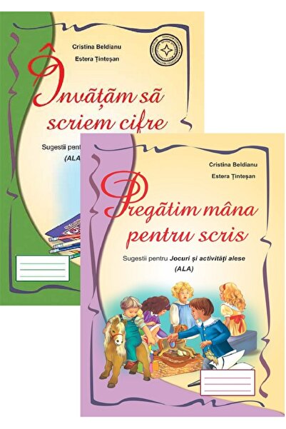 ROXEL CART Pachet. Sugestii pentru jocuri si activitati alese: Invatam sa scr...