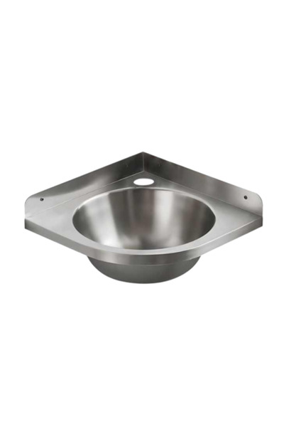 helemend Corner Wall Mounted Sink Stainless Steel - Helmand