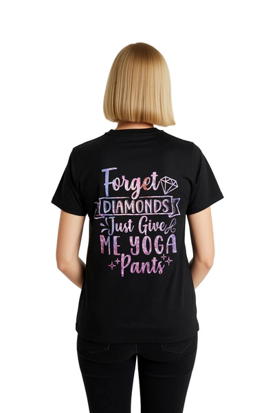 PayBuy Stylish Sentence Printed Women's T-Shirt for Yoga Lovers