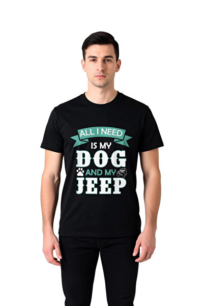 PayBuy My Dog and My Vehicle Are Enough Printed Men's T-Shirt