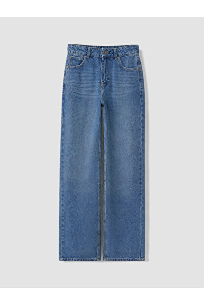 LC Waikiki Lcw jeans indigo straight fit women's jean pants