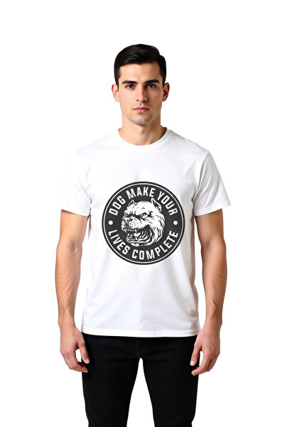 PayBuy Dog Love Motivational Written Printed Men's T-Shirt