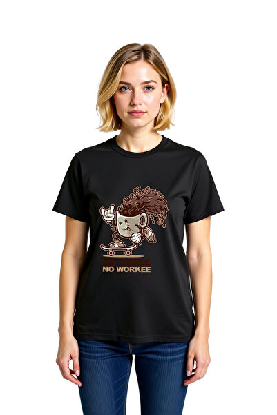 PayBuy Women Humor Printed Short Sleeve T-Shirt Coffee Themed Graphic Pattern...