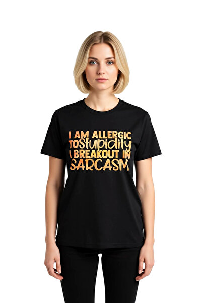 PayBuy Women's Humorous Printed Short Sleeve T-Shirt Sarcastic Design Casual ...