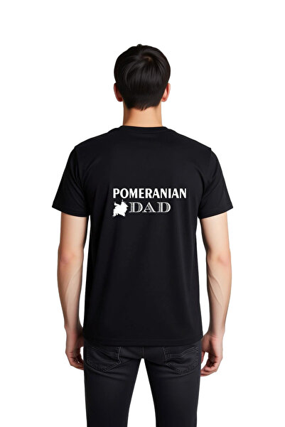 PayBuy Tricou cu imprimeu Dog Dad pentru bărbați, 100% bumbac, croială confor...