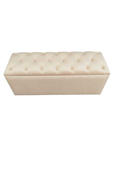 Generic Brand Bancheta tapitata tip chesterfield cu spatiu pentru depozitare,...