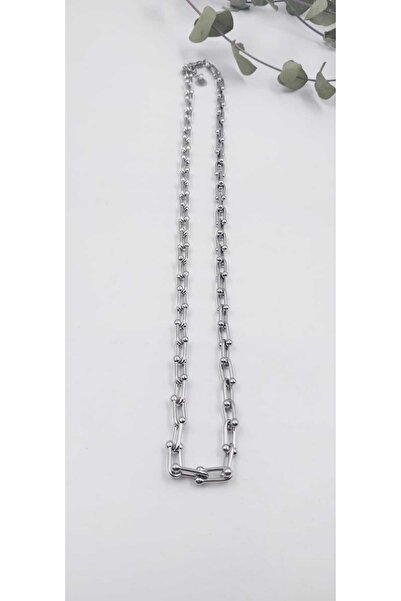 Yaseminli Butik Silver Color Tiffany Necklace