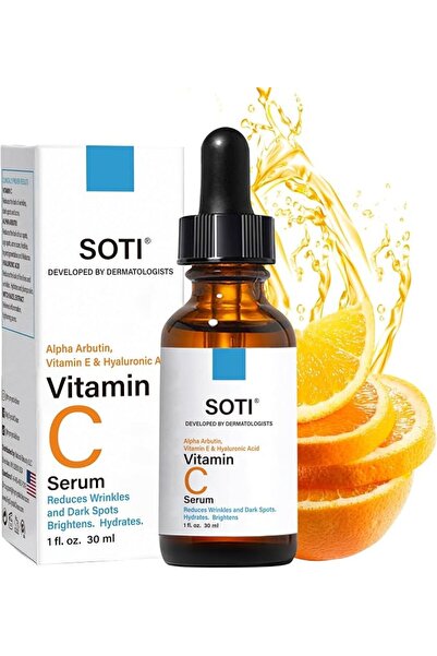 SOTIS Vitamin C Face Serum 20%, Fades Dark Spots, Brightens Skin Tone, Restor...