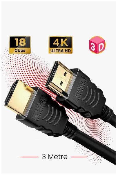 Generic Brand HDMI 2.0 4K Ultra Hd 60 Hz Audio and Video Transmission Cable H...