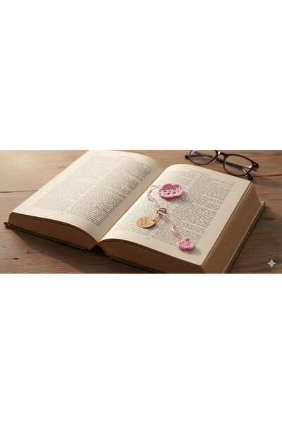 Generic Handmade set of 5 Flower Crochet Bookmark random color,Book Lover Gift