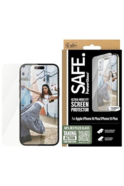 CARE by PanzerGlass® SAFE της PanzerGlass Προστατευτικό Οθόνης για iPhone 16 ...