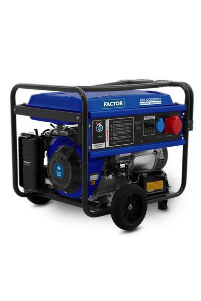 Factor Benzinli Jeneratör Trifaze 12KVA KGL12000CE3