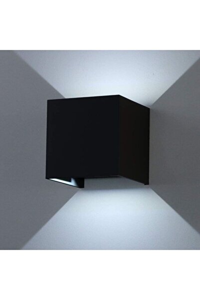 STARSTAR 12W outdoor wall light 6000K black.