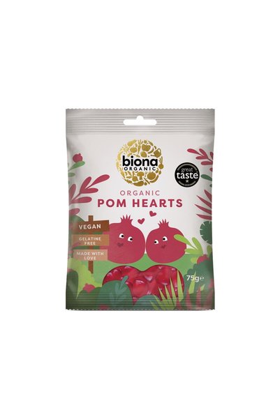 biona Jeleuri inimioare cu rodie 75g