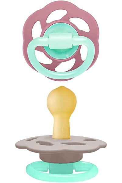 Nip Cherry Air Night Soother,Glow in the Dark Pacifier,0-6M,2pc,100% Natural ...