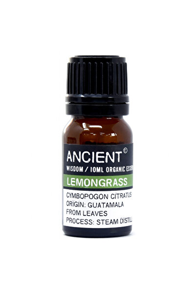 craftmystic Βιολογικό αιθέριο έλαιο λεμονόχορτου 10 ml – αναζωογονητικό για δ...