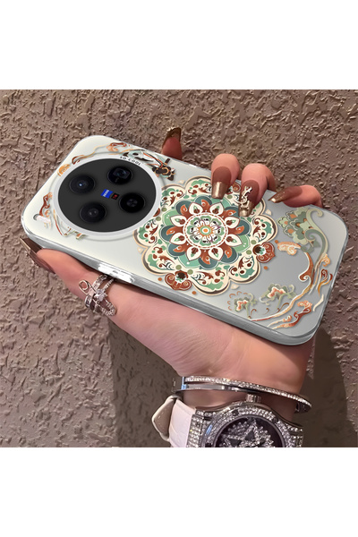 CHICASELUX حافظة هاتف من السيليكون متوافقة مع Vivo X300 بتصميم تقليدي من Dunh...