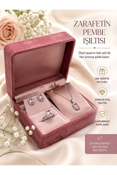 keskin silver Zarafetin Pembe Işıltısı