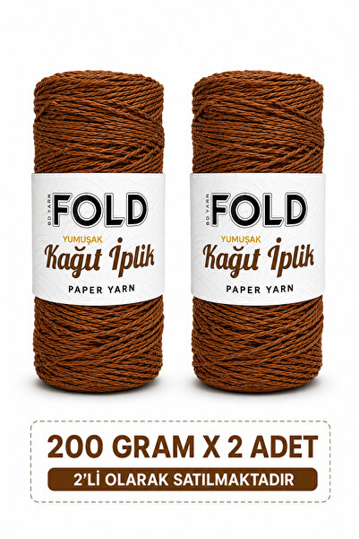BD fold yarn حقيبة ورقية ناعمة فاخرة 200 جرام × 2 قطعة، حقيبة ورقية من القش، ...