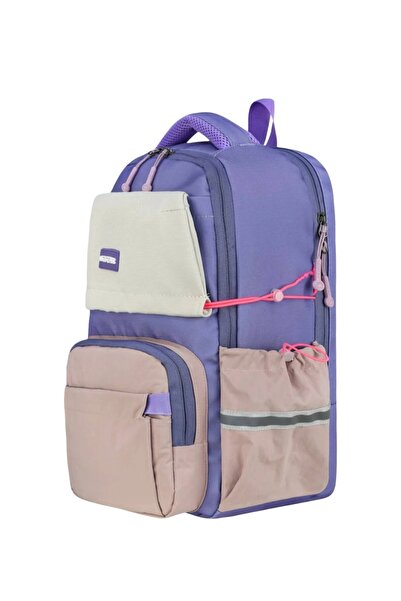 KY A+ Premium Quality 5 Compartment Water Repellent Pink Purple Sports Travel...