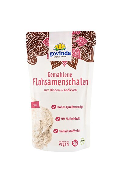 Govinda Coji de psyllium măcinate, fără gluten, bio, 170g