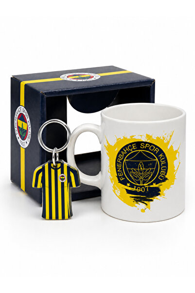 Fenerbahçe Licensed Original 1907 Cup and Jersey Keychain