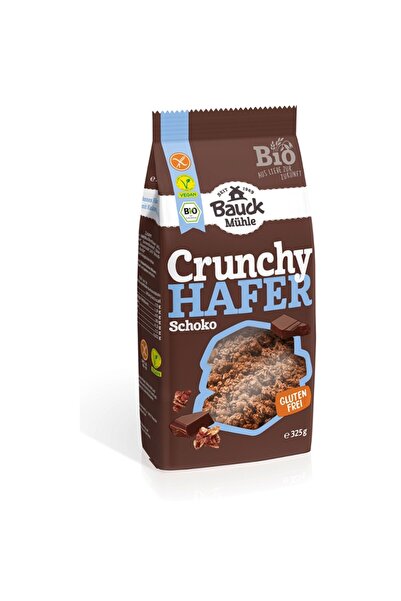 Bauckhof Ovăz crocant cu ciocolată, bio, fără gluten, 325g