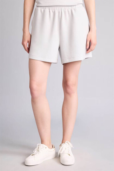 DeFacto Relax Fit Light Gray Bermuda Shorts H0575Ax26Sm