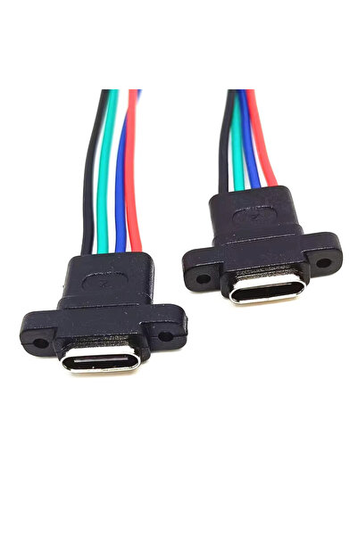 SONREYON 4 Pin Type-c Kablolu Konnektör ( Şarj Giriş Soketi )