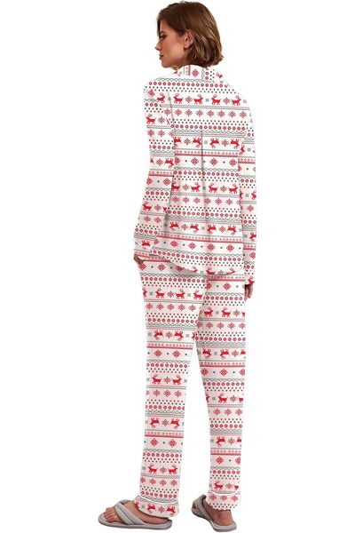 Ekouaer Pajamas Women's Long Sleeve Sleepwear Soft Button Down Loungewear Pjs...