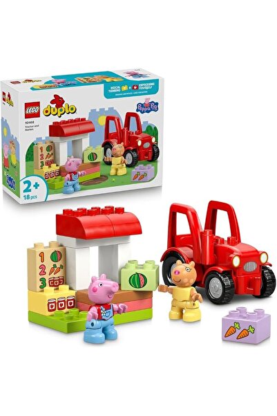 LegoPazar LEGO DUPLO Peppa Pig Tractor and Market 10468 | 2 Figures incl. Ped...