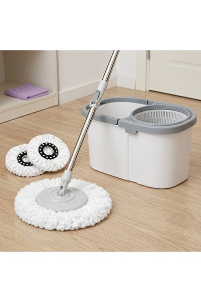 DeaL Set de mop rotativ cu sistem de stoarcere — Curățare eficientă și rapidă...