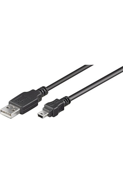 MicroConnect Καλώδιο USB 2.0 0,5μ A-Αρσενικό σε mini A-Αρσενικό (USBAMB505)