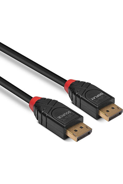 LİNDY Καλώδιο DisplayPort αρσενικό - DisplayPort αρσενικό 7.5μ Μαύρο (41168)