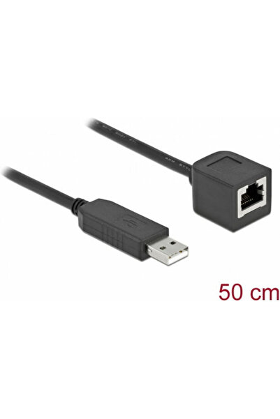 DELOCK Καλώδιο Σειριακό USB σε RS-232 RJ45 για Cisco Router, Αρσενικό-Θηλυκό,...