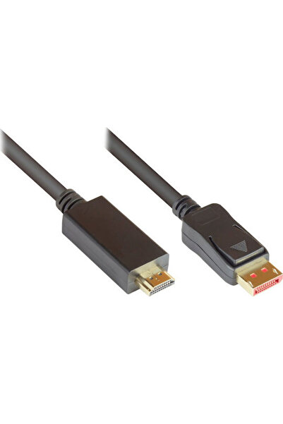 Good Connections Προσαρμογέας Μετατροπέας Καλωδίου DisplayPort / HDMI αρσενικ...