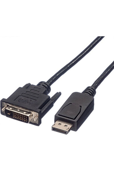 Roline Καλώδιο DVI-D αρσενικό σε DisplayPort αρσενικό, 5μ, Μαύρο (11.04.5612)