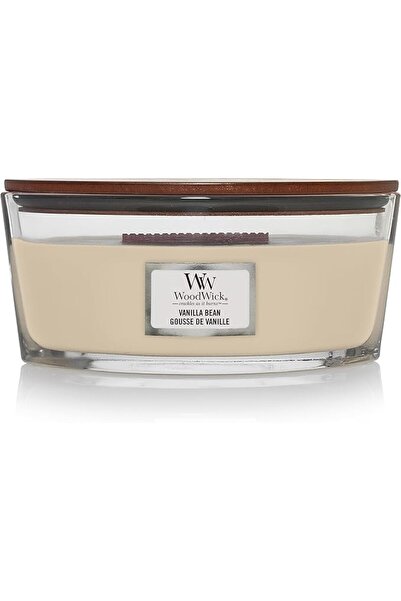 WoodWick شمعة معطرة، شمعة بيضاوية الشكل بنكهة التوت الأسود، مع فتيل متوهج، مد...