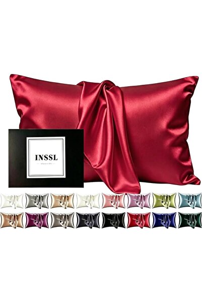 GENERAL INSSL Silk Pillowcase f Women, Mulberry Silk Pillowcase for Hair and ...