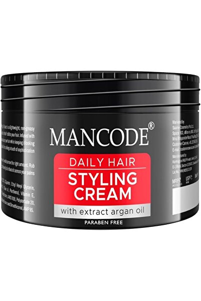 man code Mancode Hair Styling Cream For Men - 100 gr | For Daily Use Style & ...