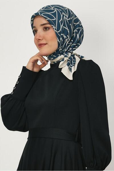 Alvina Patterned Floş Eşarp 8654