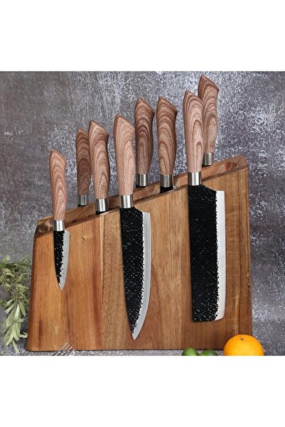 GENERAL Magnetic Knife Block,12-16 Knives Holder with Powerful Magnets,Knife ...