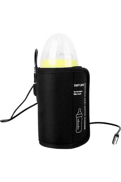 KASTWAVE Bottle Warmer Bag, Baby Bottle Warmer Insulation Cover, Portable USB...