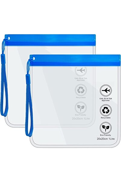 GENERAL Clear Travel Toiletry Bag - Airport Security Liquids Bags, Airport Li...