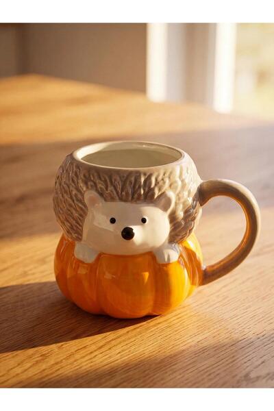 LC Waikiki Mixed Hedgehog Figured Ceramic Mug 515 ml (W6)