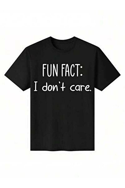 23ERVA Summer Outfit Women, Fun Fact I Don't Care Funny Vintage T-Shirt, Loos...