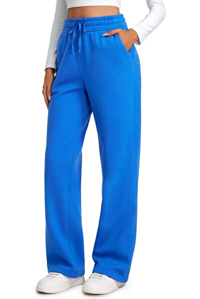 CRZ YOGA Cotton Fleece Lined Sweatpants Women 30" Straight Leg Casual Lounge ...
