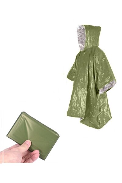 STARSTAR 2 green reversible rain jackets.
